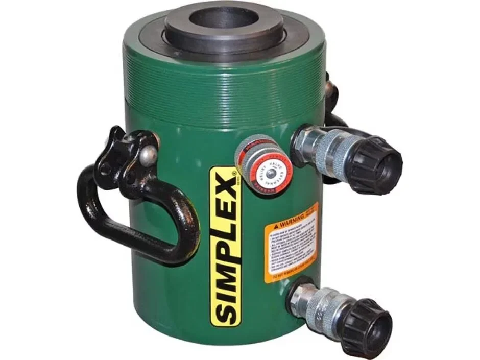 Simplex RCD10010A 103 ton Double Acting Center Hole Cylinder