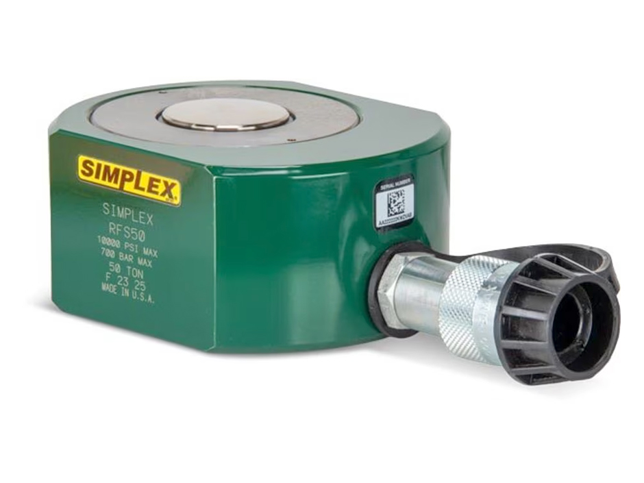 Sngle Acting, Low Height Hydraulic Cylinder